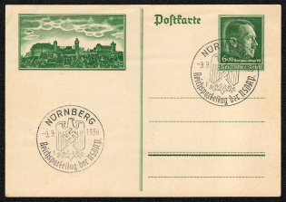 1938 Nuremberg The official postcard Michel P 272