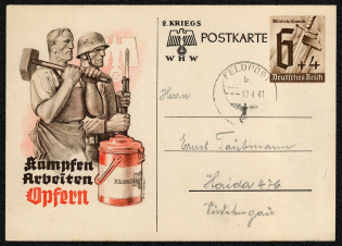 1941 Special Postcard for the 1940 Winter Aid