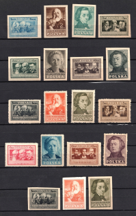 1947 Poland (2 Pages, Full Sets, CV $50)