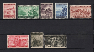 1943 Polish Government in Exile (Full Set, CV $30)