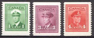 1942-48 Canada British Empire Booklet Stamps Perf. 12 (Full Set)