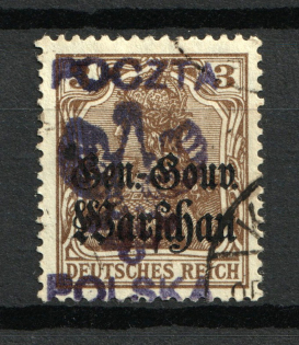 1918 Kalisz Local Issue, Poland (Canceled)