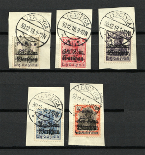 1918 Leczyca Local Issue, Poland (Canceled)