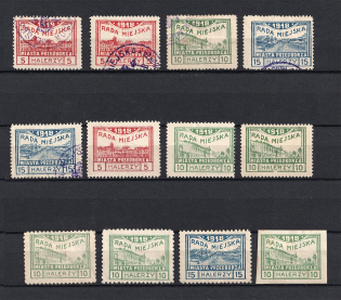 1918 Przedborz Local Issue, Poland (CV $80)