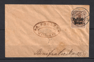 1916 Warsaw Local Issue, Poland, Cover