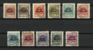 1925 Port Gdansk, Poland (Full Set, Canceled, CV $50)