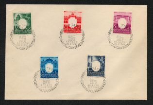 1943 General Government, Germany, Cover Special Cancelation KRAKAU