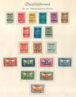 1920 Austria (Full Set, CV $30)
