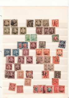 Republic of China, Collection (8 Pages, MNH/MH/Canceled)