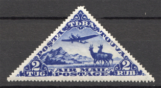 1934 Tannu Tuva (Size 55x28 mm, MNH)