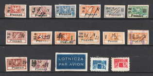 Poland, Non-Postal Stamps, Group