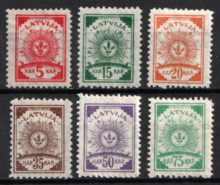 1919 Latvia (Perf 11.5, Signed, CV $40)