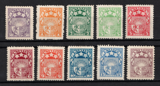 1921-22 Latvia (Full Set, CV $50)