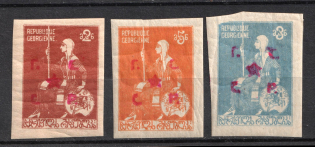 1921 Fantasy Issue, Georgian SSR, Russia Civil War (Imperforate)