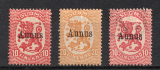 1919 Olonets Finland, Russia Civil War (Signed, CV $40)