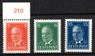 1940 Estonia (Full Set, CV $150, MNH)