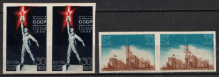 1939-40 The USSR Pavilion in the New York World Fair, Soviet Union USSR, Pairs (Full Set, MNH)