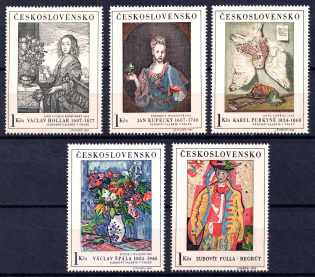 1966 Czechoslovakia (Full Set, CV $60, MNH)