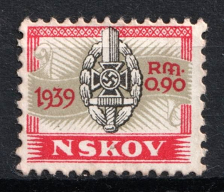 1939 0.90 rm National Socialist War Victim's Care