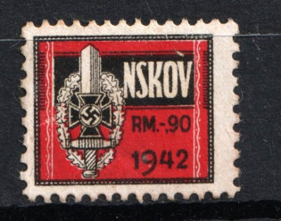 1942 0.90 rm National Socialist War Victim's Care