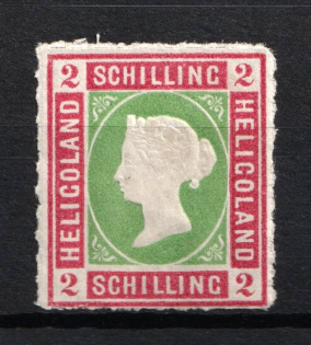 1867-73 2s Heligoland, Germany