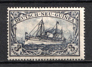 1900-01 3m New Guinea, German Colony