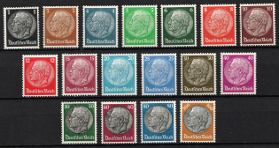 1933-36 Third Reich, Germany (Full Set, CV $100)
