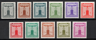 1942 Third Reich, Germany, Official Stamps (CV $70, MNH)