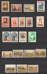 1956 Soviet Union USSR, Collection (Full Sets, MNH)