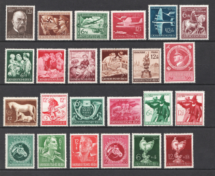 1944-45 Third Reich, Germany (Full Sets, CV $30, MNH)