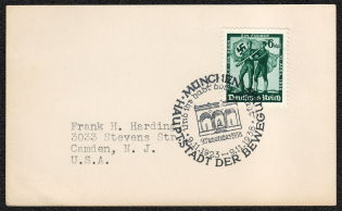1938 Scott 485 with Special Postmark Munich
