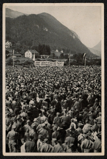 1933 Making their choice known in Oberbayern. Cigarette card