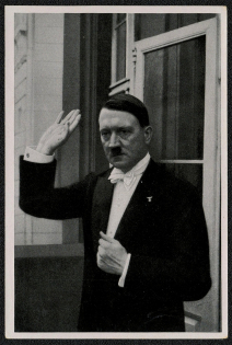 1933 Following the New Year’s Diplomatic Reception. Cigarette card