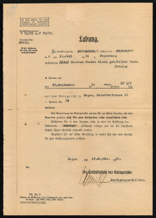 1934 Summons