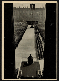 1933 The Fuhrer speaks to the German people, Propaganda Card