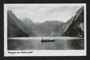1942 Konigssee on Malerwinkel