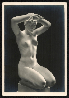 "1937 Sculpture Arno Breker ""The Kneel"""