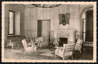 1938 The NSLB Donndorf-Bayreuth Reichs School Hall with Chimney