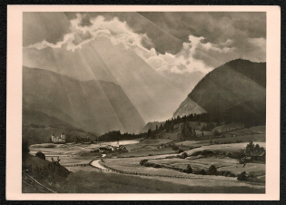 "1937 Munich House of German Art Hans Frank ""Sunbeams and Clouds"""