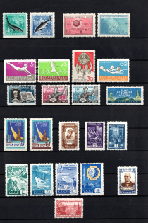 1959 Soviet Union USSR, Collection (2 Pages, Full Sets, MNH)