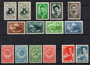 1943-44 Soviet Union USSR, Collection (Full Sets)