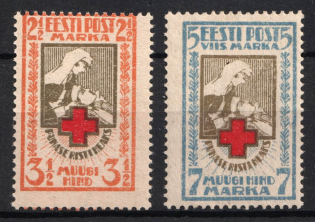 1921-22 Estonia (Perforated, Full Set, CV $10)