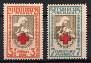 1921-22 Estonia (Perforated, Full Set, CV $10, MNH)