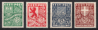 1939 Estonia (Full Set, Signed, CV $70)