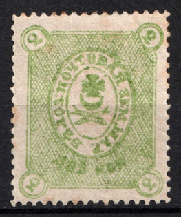1884 2k Belozersk Zemstvo, Russia (Schmidt #30)
