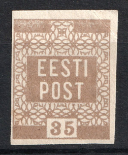 1919 35p Estonia (Brown Grey)