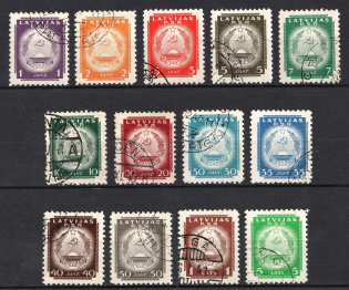 1940 Latvia (Full set, Canceled, CV $30)
