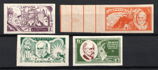 1930 Latvia (Imperforate, CV $10)