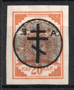 1919 20k West Army, Russia, Civil War (Signed, CV $50)