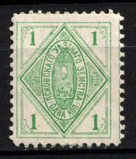 1891 1k Pskov Zemstvo, Russia (Schmidt #11)